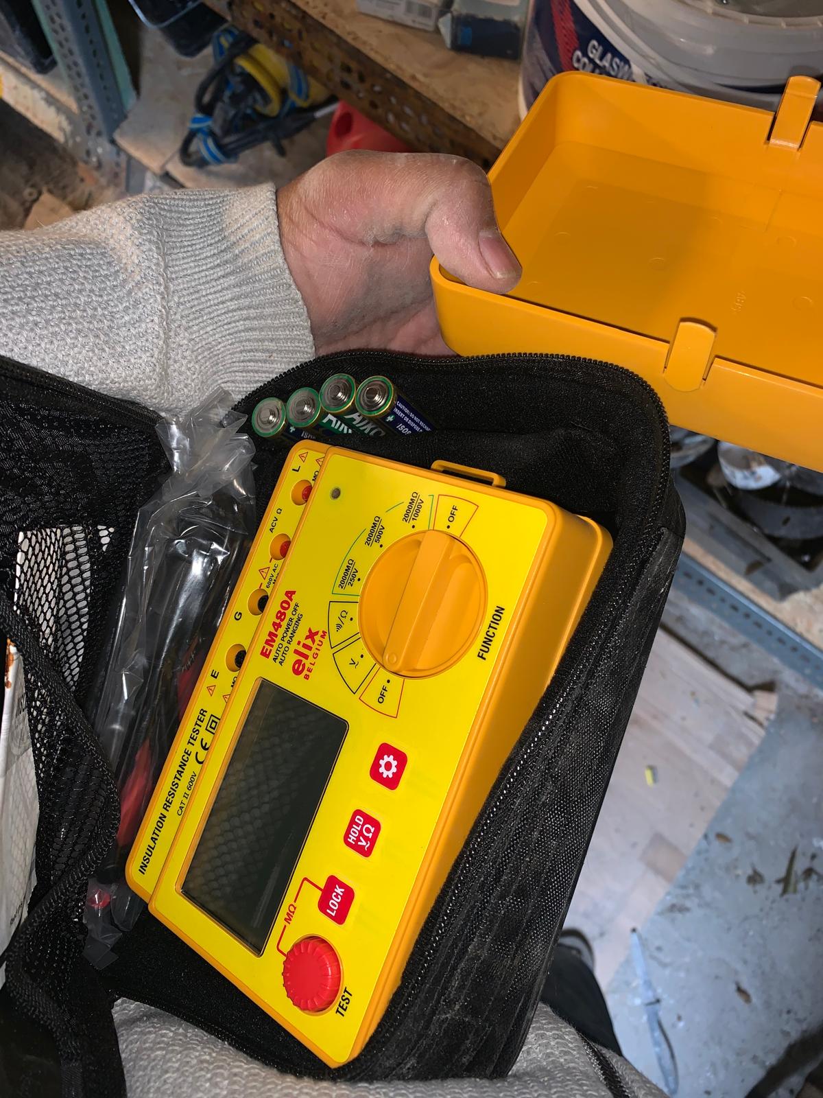 Testeur d'installation électrique pour le diagnostic de panne